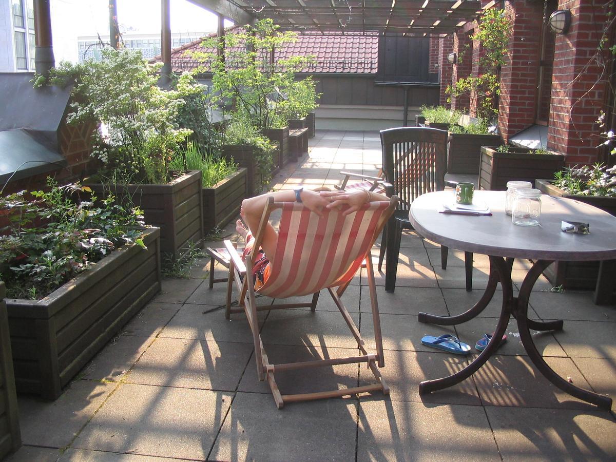 Penthouse Backpackers Hostel Osnabruck Bagian luar foto