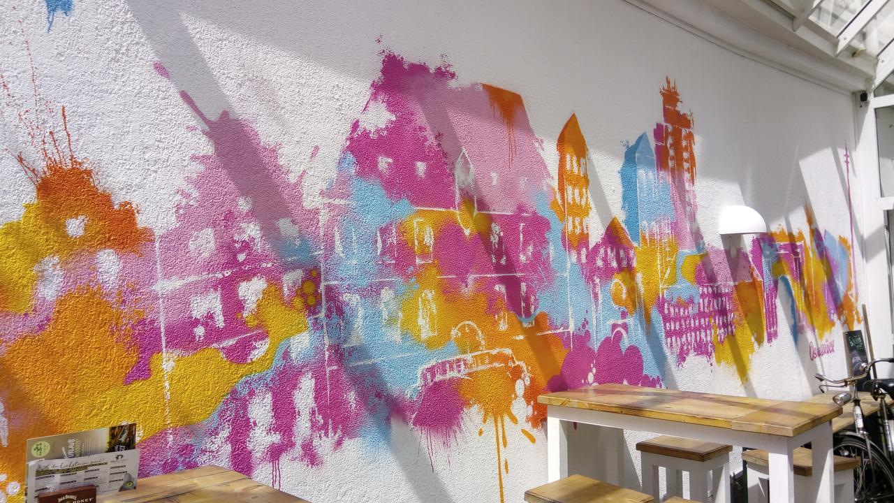 Penthouse Backpackers Hostel Osnabruck Bagian luar foto
